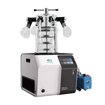 Сублимационная сушилка мульти-коллекторного типа с пробкой-